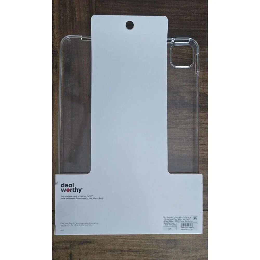 Clear Tablet Case for iPad Air & iPad Pro 11 Clear - Deal Worthy